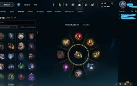 Vendo conta Ex-Diamante - 800+ Skins - Lol E Valorant