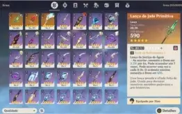 7 5 ESTRELAS XIAO DILUC ZHONG ETC PROXIMO DO BANNER GARANT