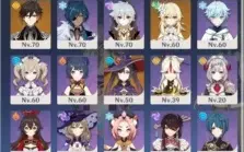 7 5 ESTRELAS XIAO DILUC ZHONG ETC PROXIMO DO BANNER GARANT