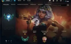Conta Platina 4 - Smurf LOL (league of legends) ELOMOON