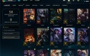 Conta Platina 4 - Smurf LOL (league of legends) ELOMOON