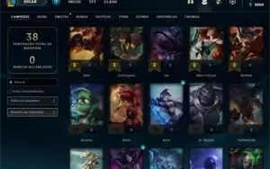 Conta Platina 4 - Smurf LOL (league of legends) ELOMOON