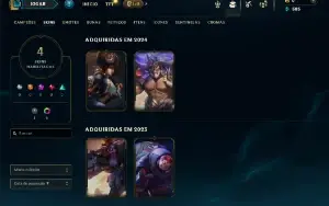 Esmeralda 2 com 30 Champs e 4 Skins