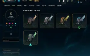 Esmeralda 2 com 30 Champs e 4 Skins
