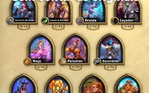 Conta Braba De Hearthstone - 258 Lendários - Muuuita Skin!