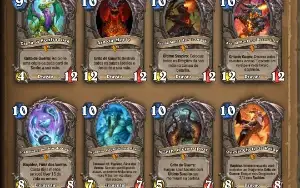 Conta Braba De Hearthstone - 258 Lendários - Muuuita Skin!