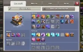 Conta clash of clans cv10