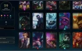 Conta Lol Level 106 várias skins