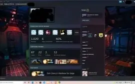 Conta Steam NV 37 COM 67 JOGOS