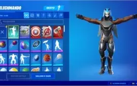 Conta FORTNITE skins, herois, C/salve o mundo 1.600Vbucks