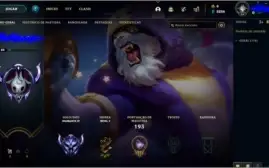 Conta de lol Diamond 4 62% de winrate