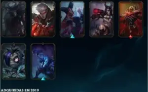 Conta de lol Diamond 4 62% de winrate