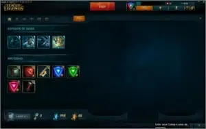 Conta League Of Legends Com Skin Projeto Yasuo (Lv:22)