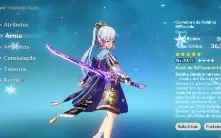 Conta Com Furina, Ayaka + Arma Assinatura Ar47