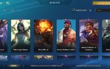 Conta com 3 passes comprados banner de grão mestre level 125