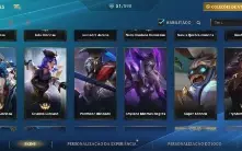 Conta com 3 passes comprados banner de grão mestre level 125