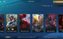 Conta com 3 passes comprados banner de grão mestre level 125