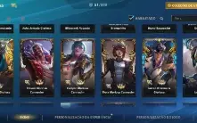 Conta com 3 passes comprados banner de grão mestre level 125
