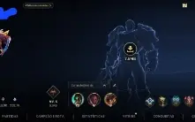 Conta com 3 passes comprados banner de grão mestre level 125