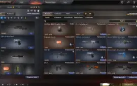 Conta Crossfire AL Barrinha de Prata com M4 Predador VIP