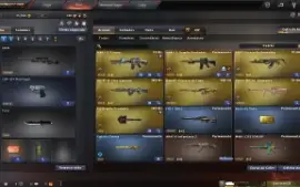 Conta Crossfire AL Barrinha de Prata com M4 Predador VIP