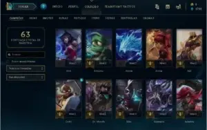 Conta de league of legends gold 3