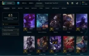 Conta de league of legends gold 3