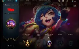 Conta de league of legends gold 3