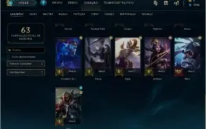 Conta de league of legends gold 3
