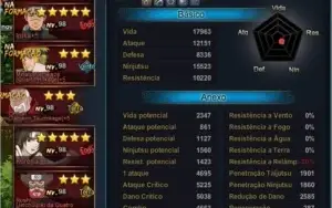 Conta Naruto Online +130k De Fc