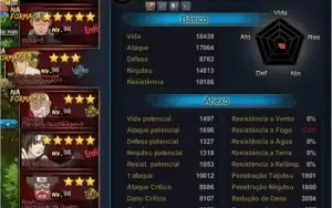 Conta Naruto Online +130k De Fc