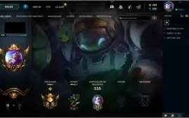 Conta lol Todos os campeões, 348 Skins email não confirmado