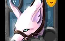 albion skin de lobo: raposa da neve   west server