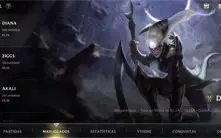 Conta com 112 Skins Wild Rift