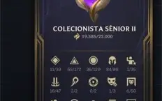 Conta com 112 Skins Wild Rift