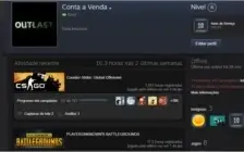 Conta Steam PUBG e CS:GO (Vac-Ban) 10 Anos de serviço