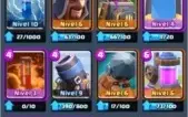 Conta Clash Royale, Level 10, Arena 10 (6 Lendárias)