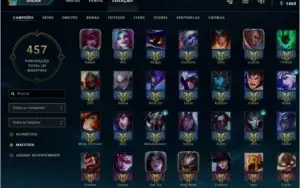 vendo conta lol com 2 skins MITICAS, 162 totais, Diamante 5