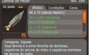 Lâmina de pecari (spiritia)