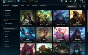 Conta ouro 2 com 140 Champs e 152 Skins ( 500k de Shaco )