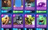 CONTA CLASH ROYALE. NVL 9, 8 LENDARIAS, ARENA LENDARIA!
