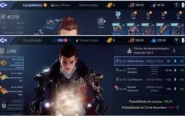 Conta mir4 lv 45-46k poder Serve SA2-54 vale liberado