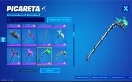 Conta de Fortnite antiga com salve o mundo