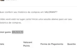 Conta Valorant Diamante - Muitas Skins