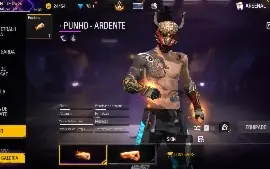 Vendo Conta De Free Fire Com Primeiro Passe E Muito Mais !!!