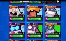 Conta brawl star 26 brawl lvl 63 7600 troféus
