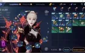 Conta mir4 lvl 65 69k power