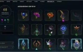 CONTA LEAGUE OF LEGENDS-CONTA SEASON 1-LVL 137-774 SKINS++++