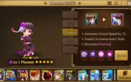 Conta Reroll Summoners War lvl10 com Pioneer Dark (Woonsa)