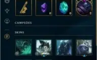 2 Contas Gold League of Legends